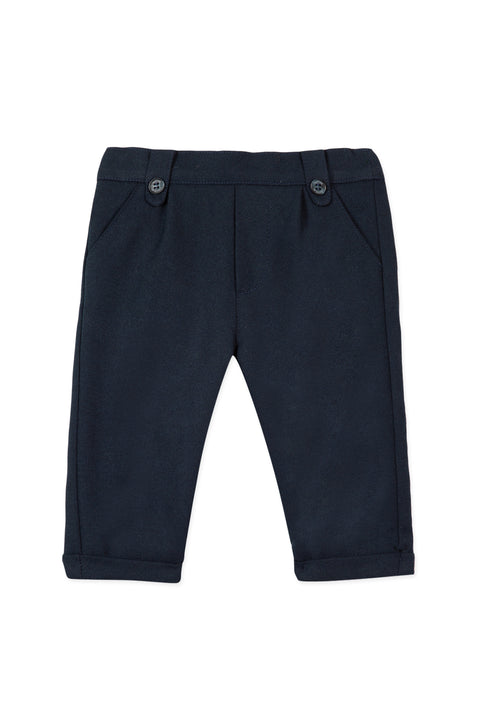 Trousers - Navy flannel - Image principale