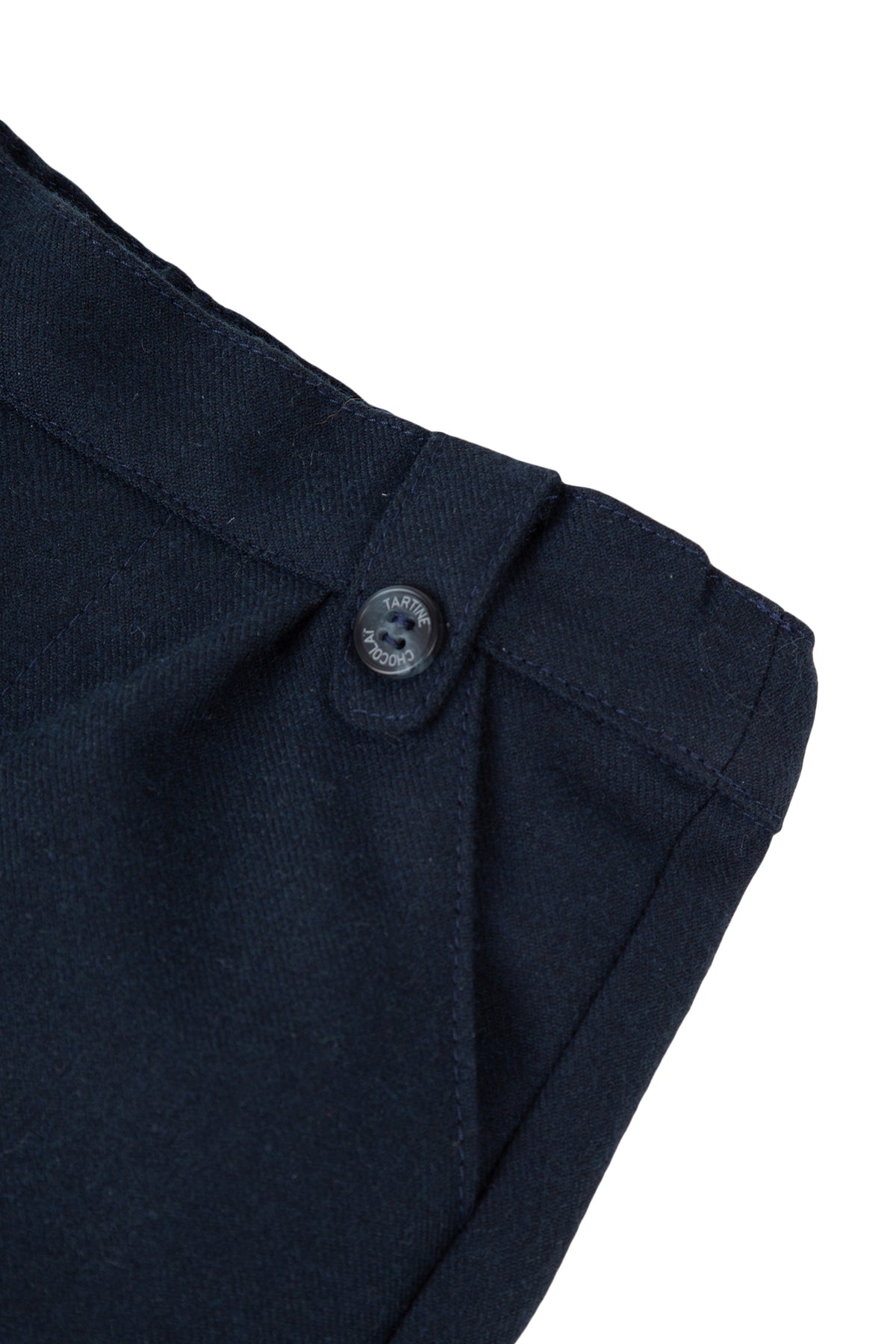 Broek - Flanel navy