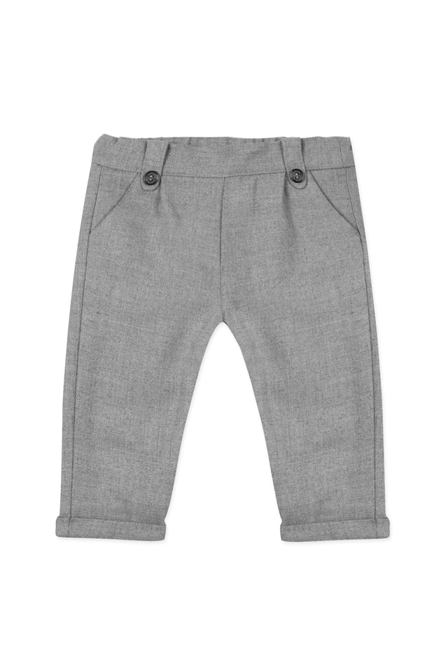 Broek - Flanel Grijs China - Image principale