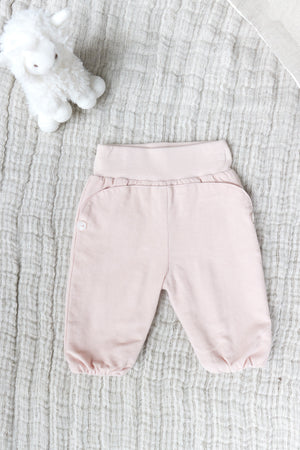 Trousers - Pale pink velvet