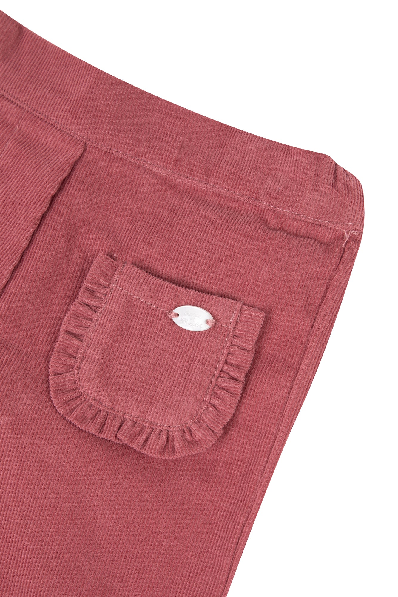 Pantalon - Rose velours