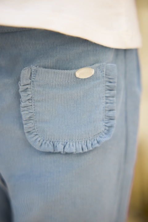 Pantalon - Bleu velours - Image principale