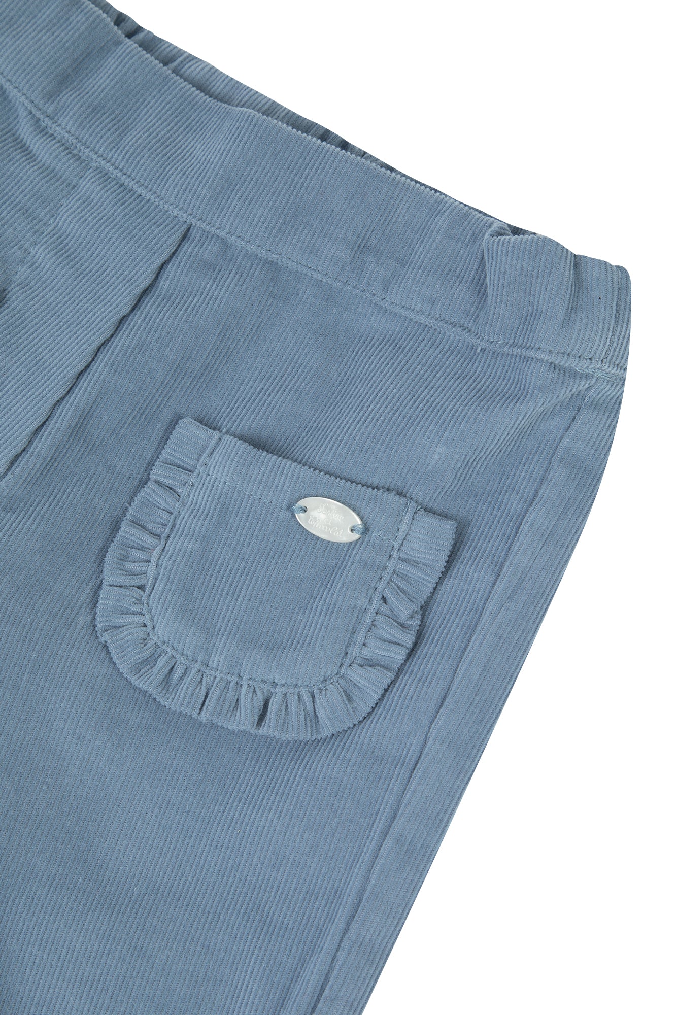 Broek - Blauw Velours