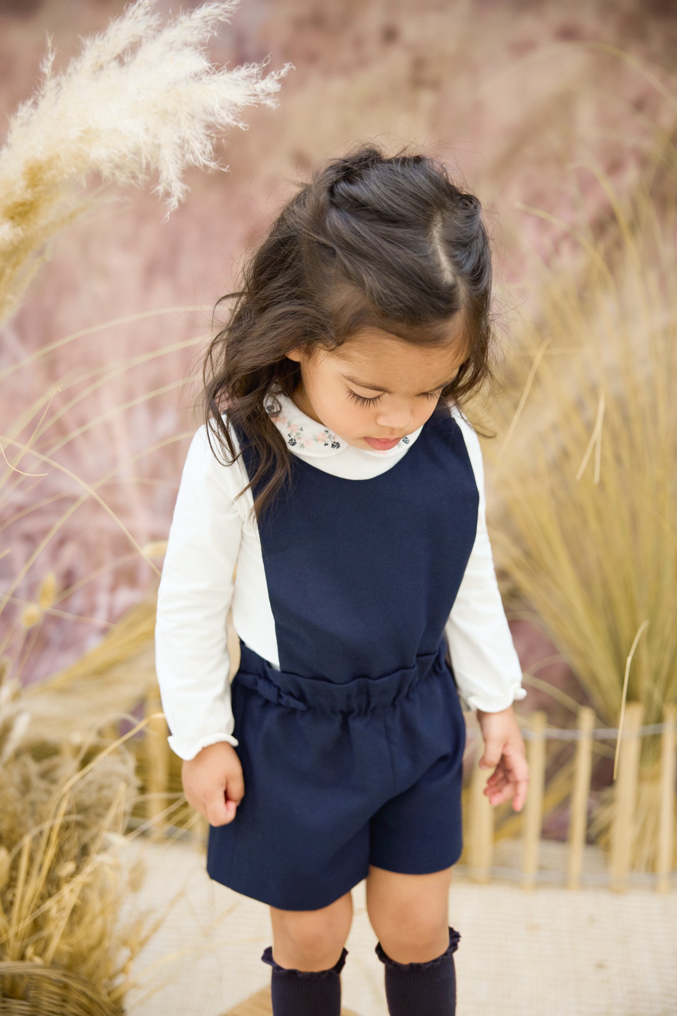 Korte overall - Navy Knooppunt