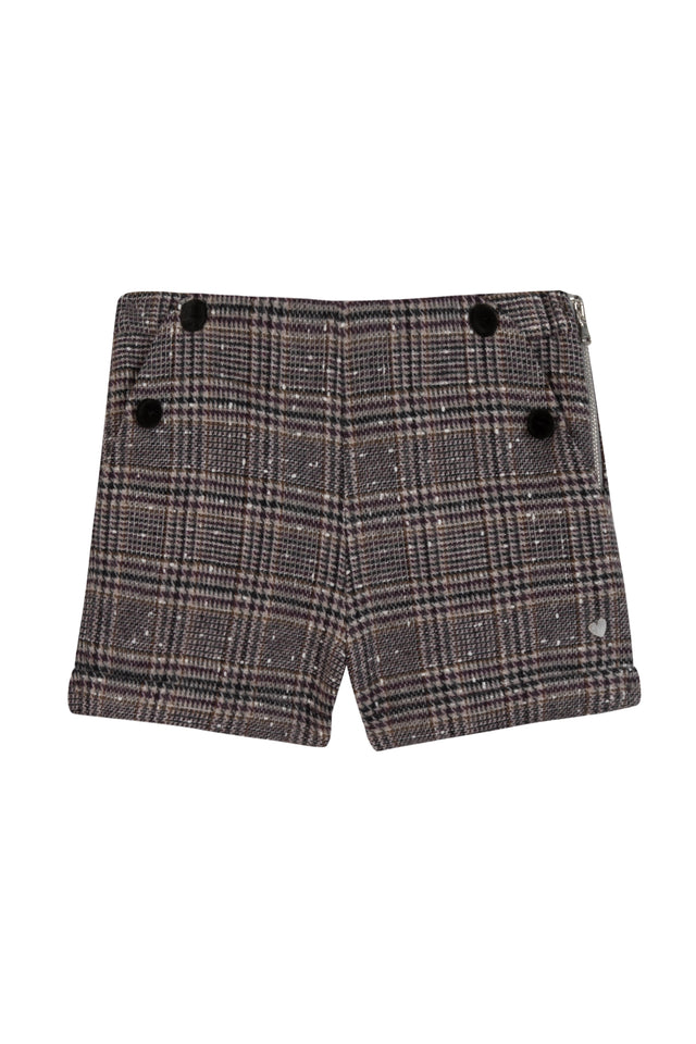 Short - Gris chiné prince de Galles - Image principale