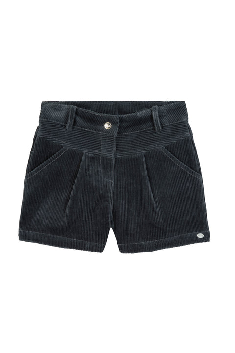 Short - Blue mirage in Velvet - Image principale