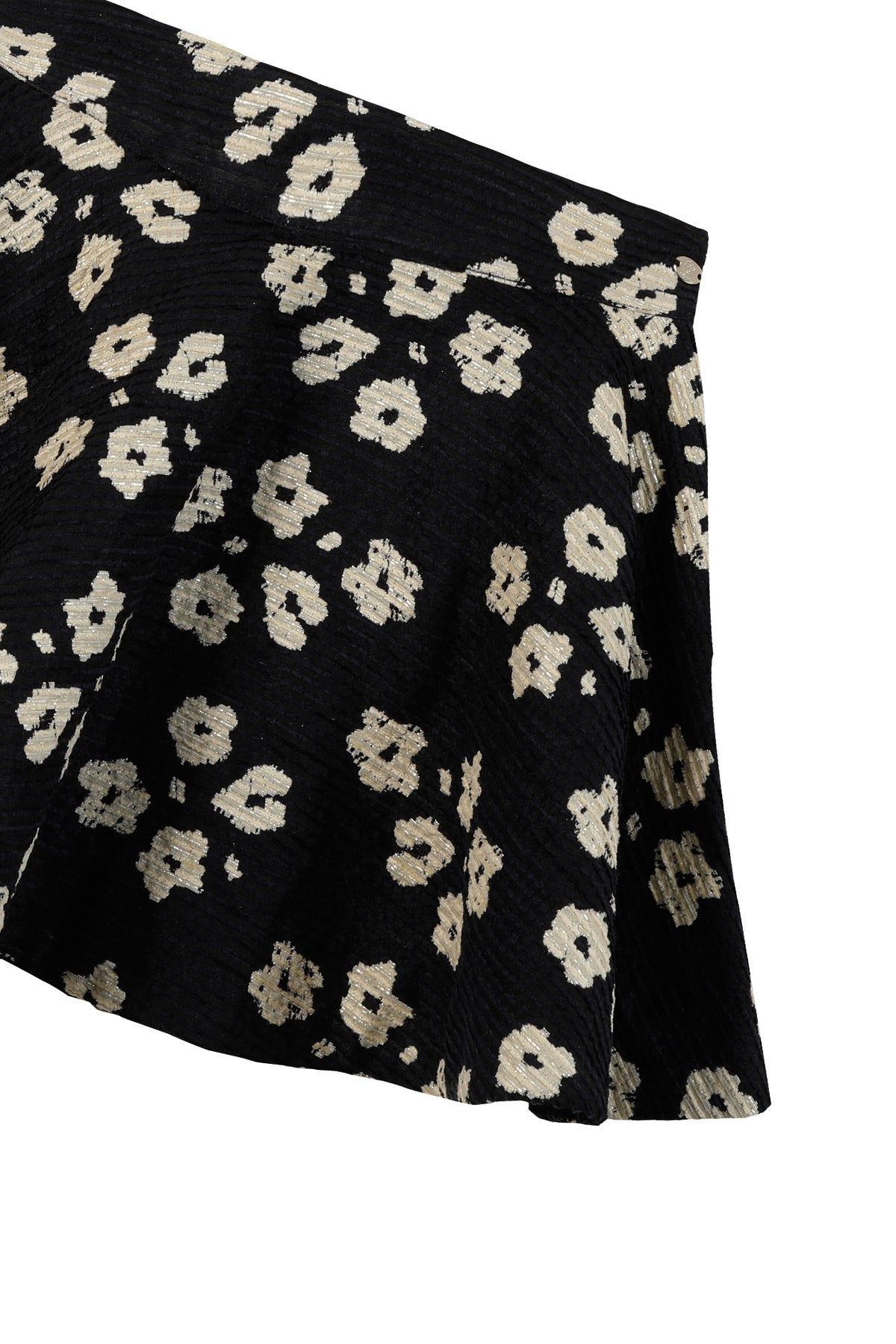 Rok - Navy met bloemen