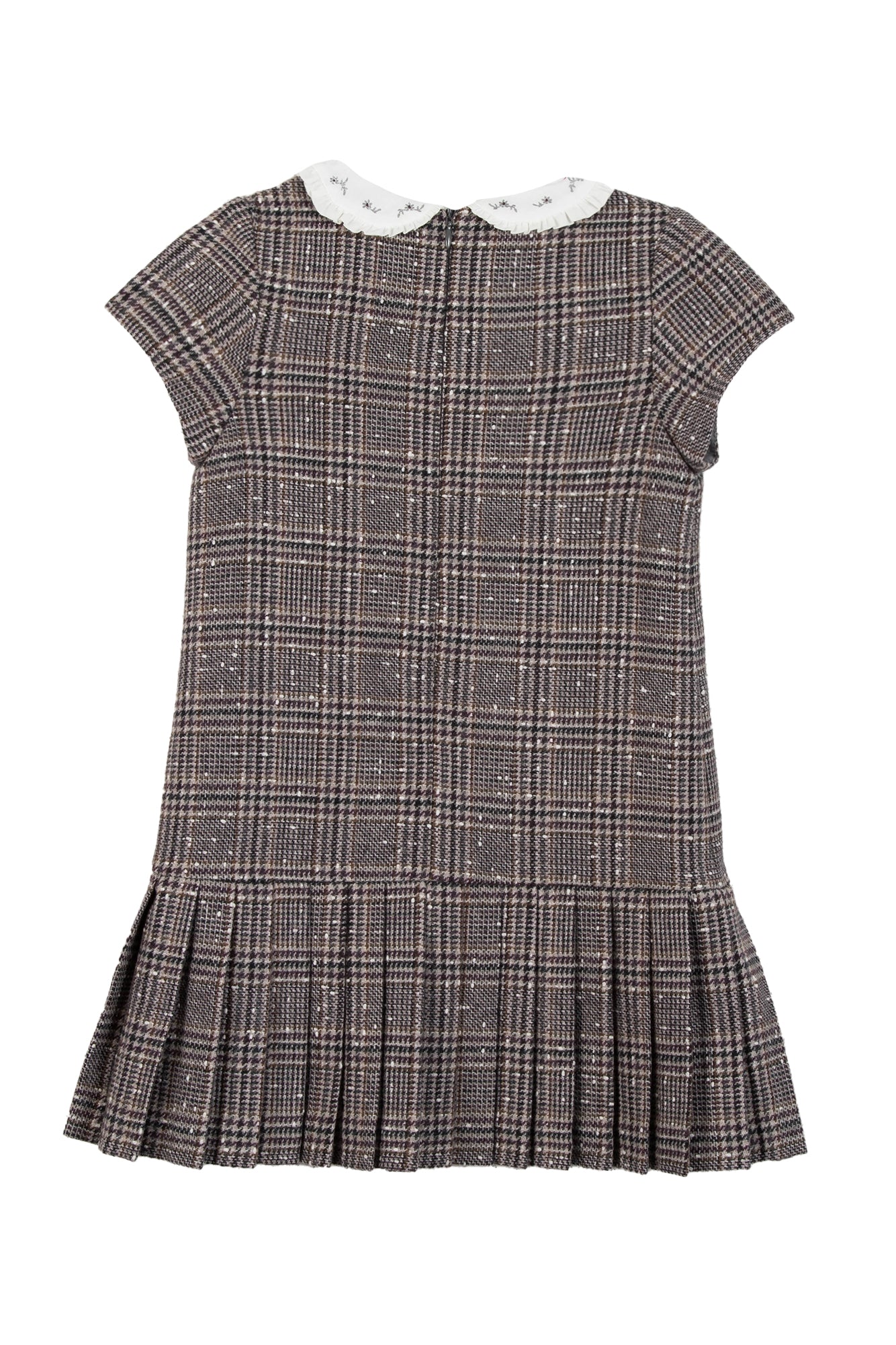 Kleid - grauer Prinz von Wales