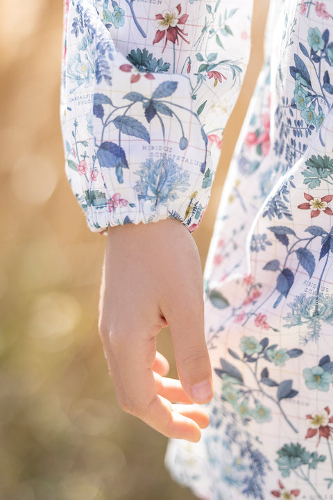 Robe - Ecru tissu liberty - Image principale