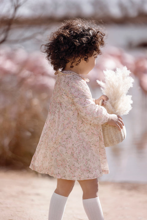 Dress - khaki Print flowery - Image principale