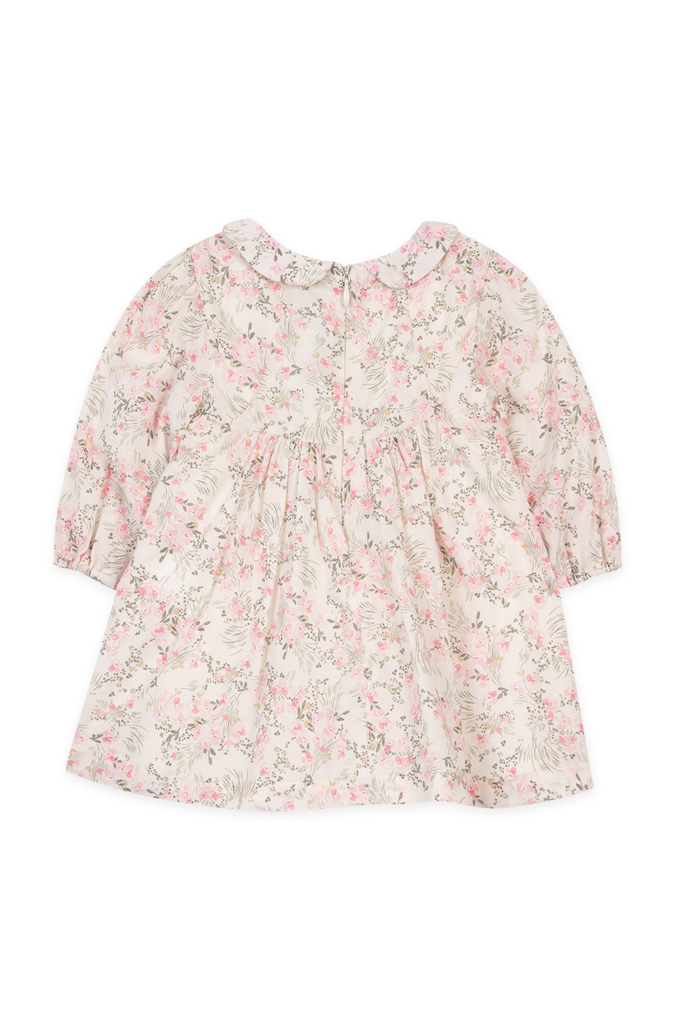 Robe - Kaki imprimé fleuri