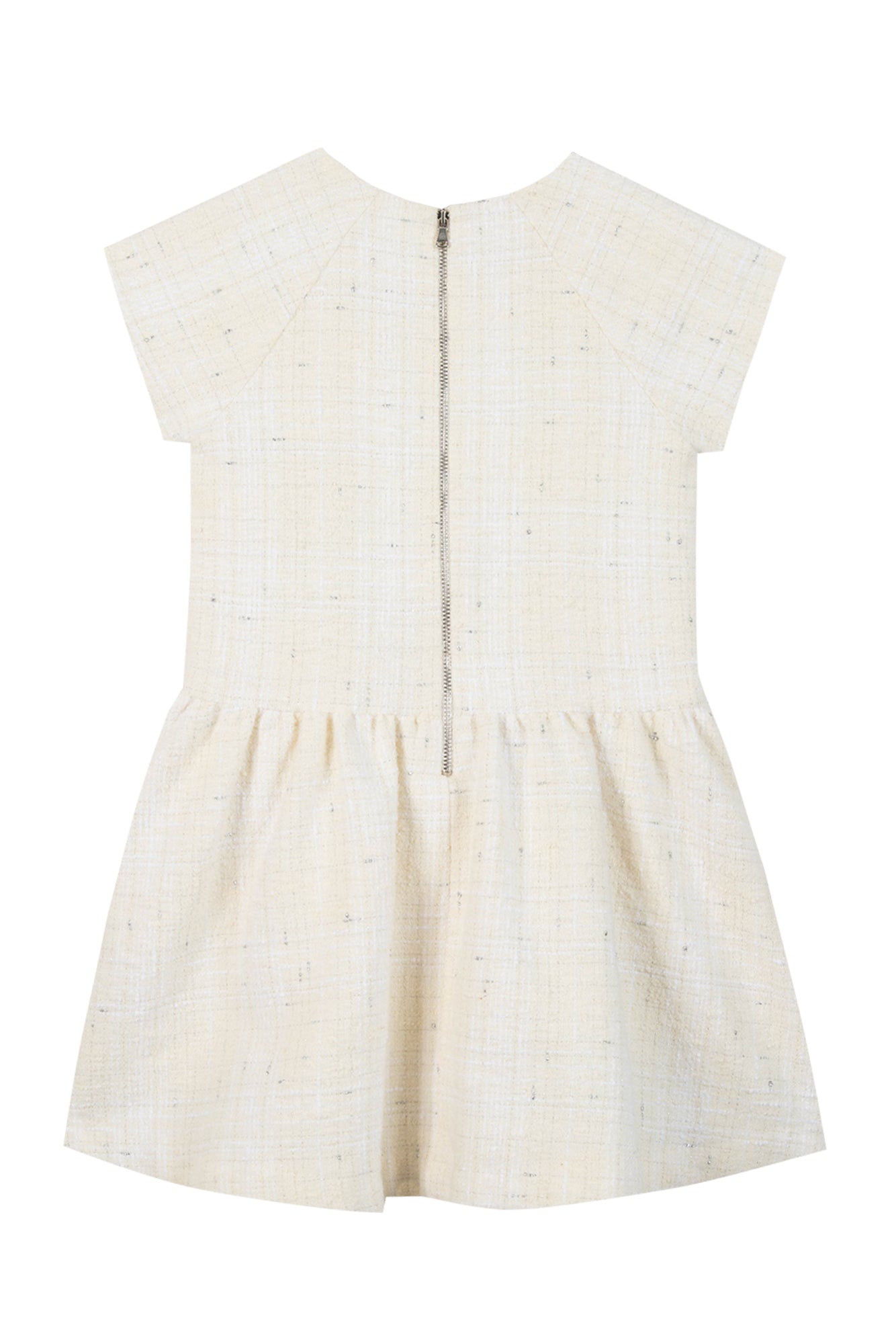 Vestido - Marfil alambre de metal