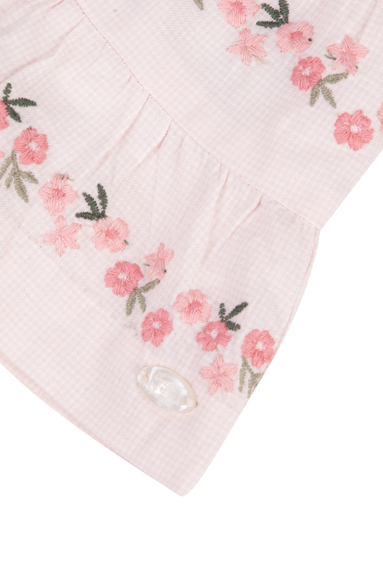 Robe - Rose pâle vichy