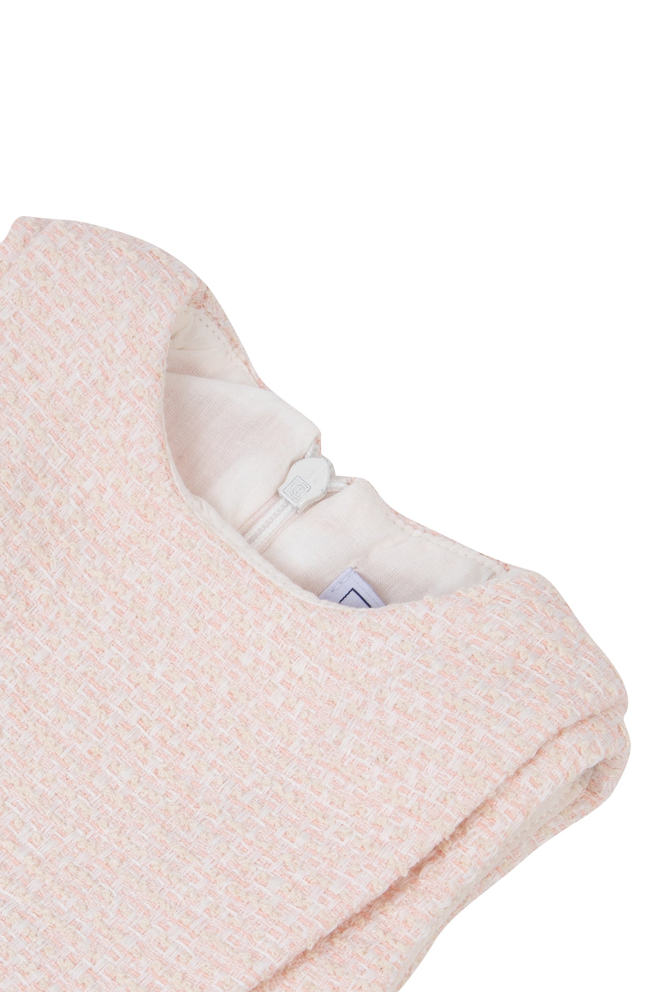 Vestito - Rosa pallido tessuto Made in France