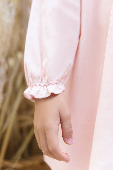 Vestito - Rosa pallido Velluto - Image principale