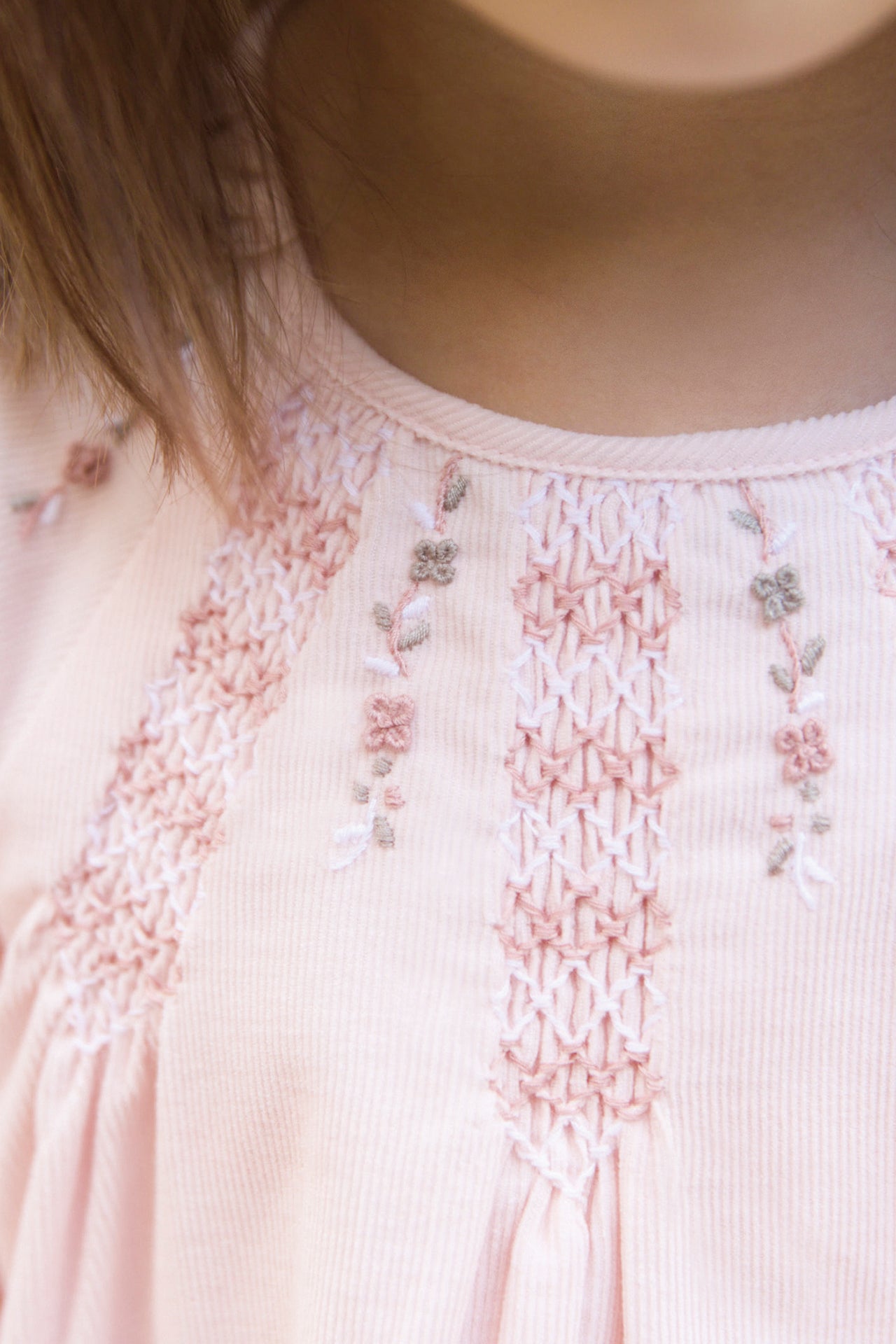 Dress - Pale pink Velvet