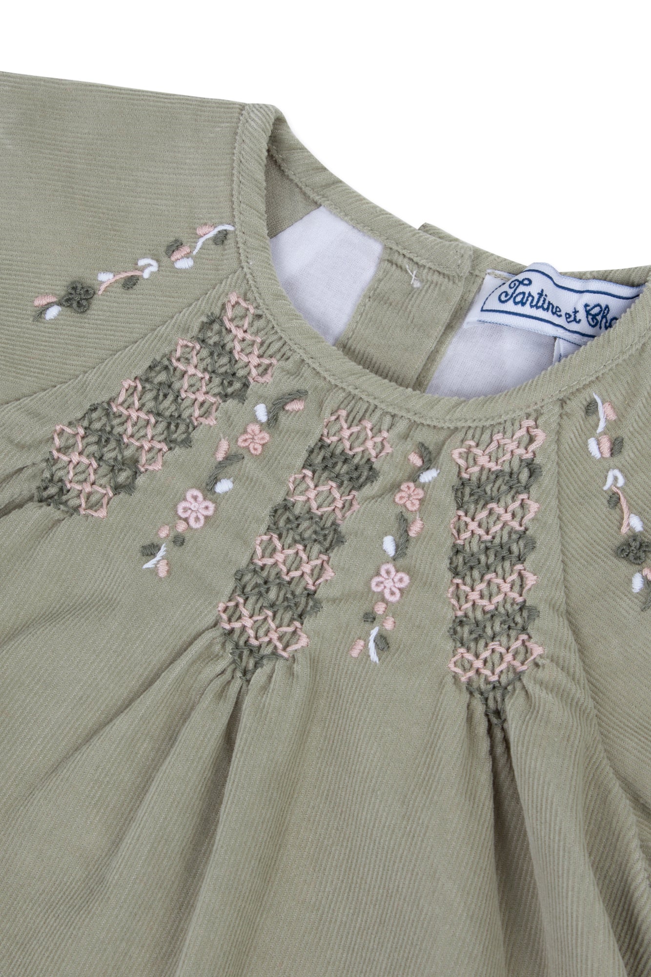 Vestito - Verde saggio Velluto