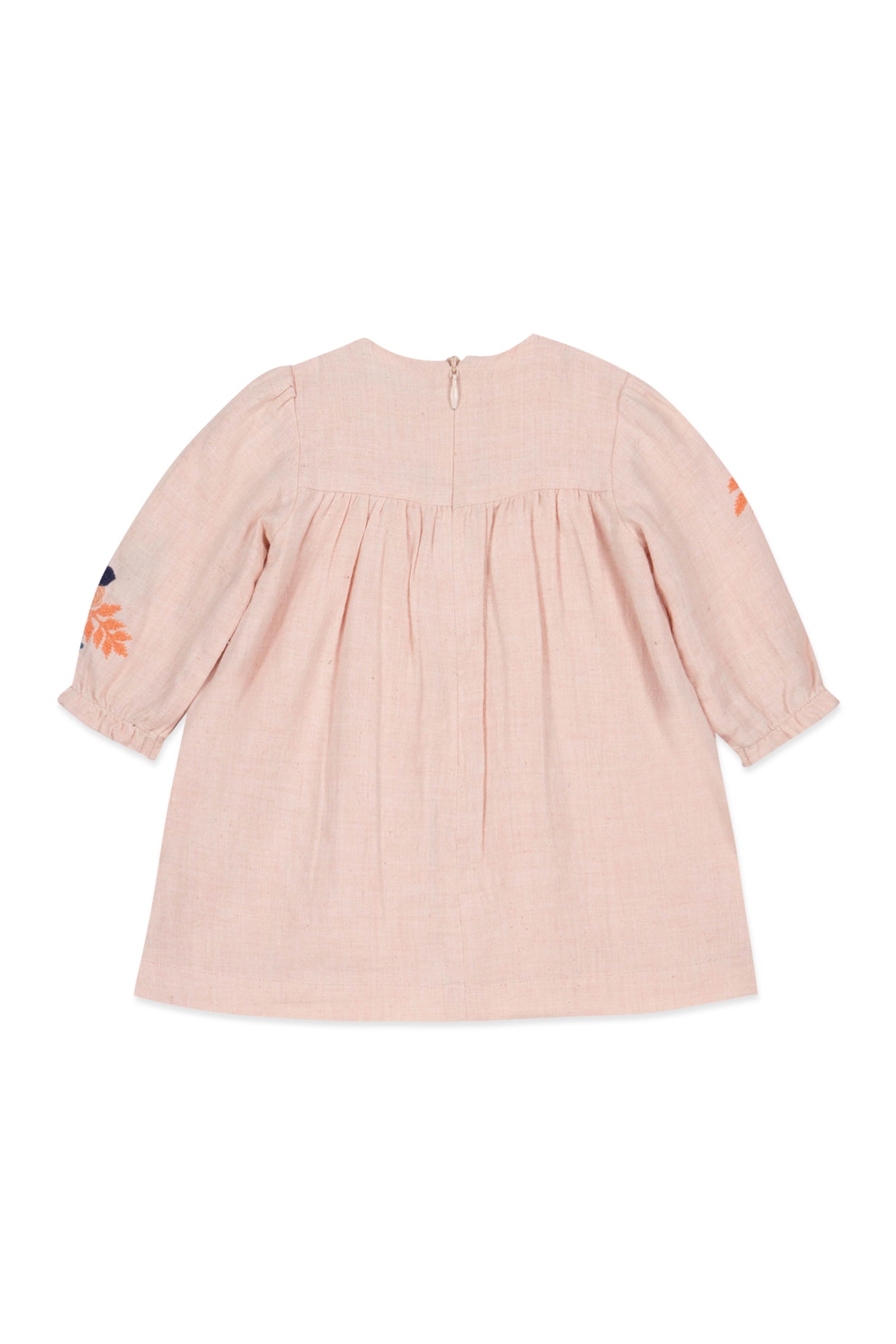 Jurk - Roze Gedruktbloemrijk