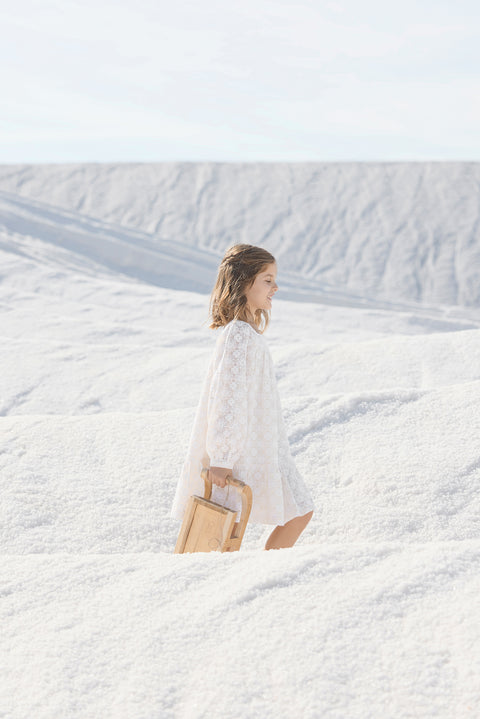 Robe - Ecru margueritte - Image principale