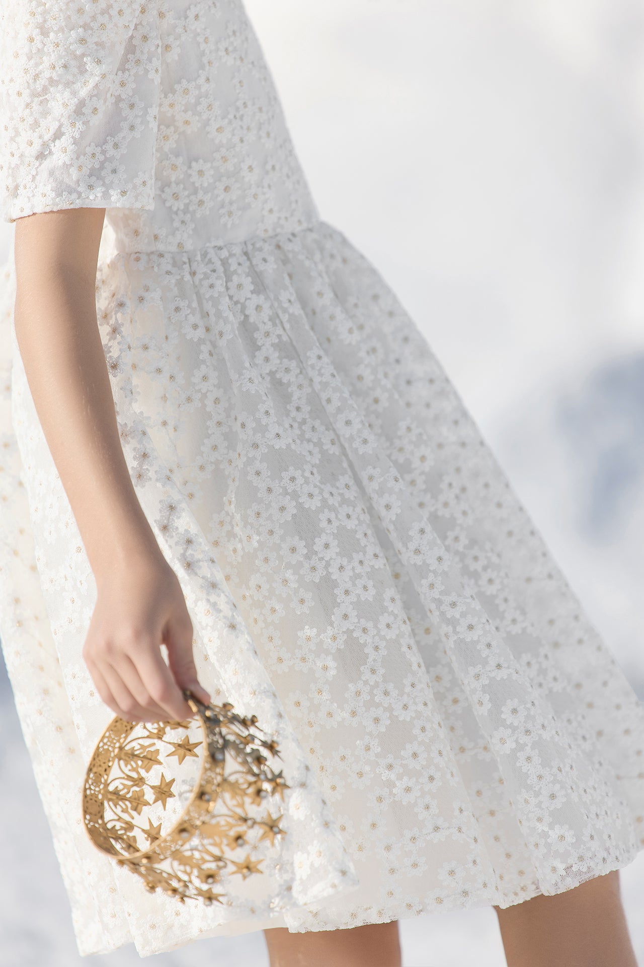 Vestido - Marfil Estampadomargarita