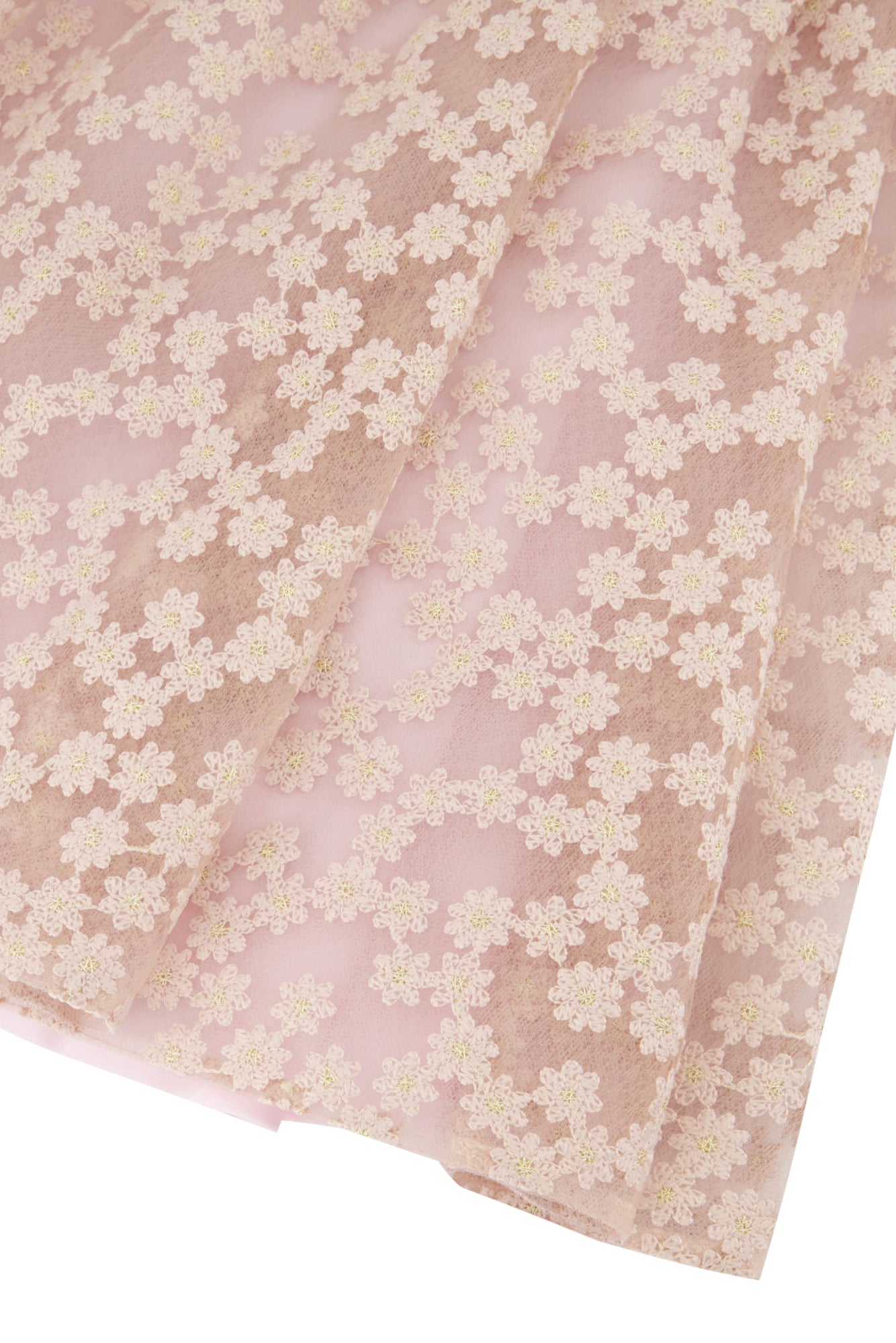 Vestito - Rosa pallido stampa margherita