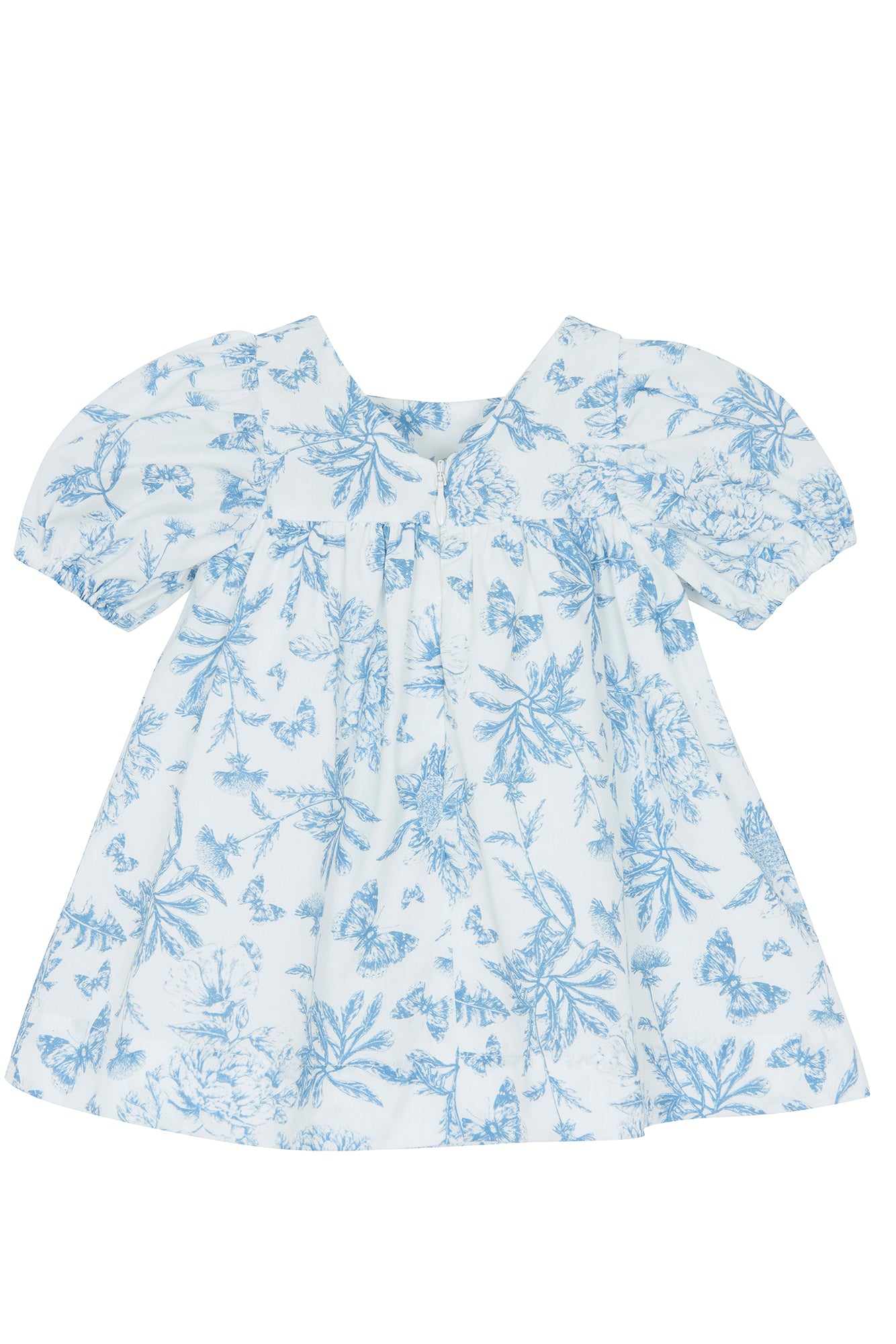 Vestito - Blu Stampaispirazione Toile de jouy