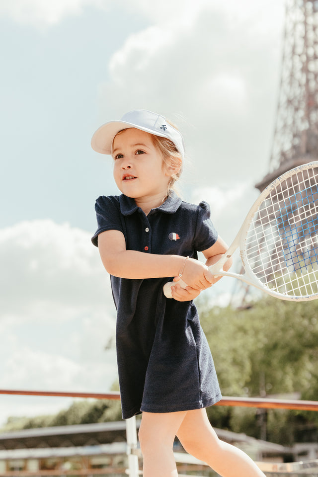 Robe - Polo marine éponge - Image principale