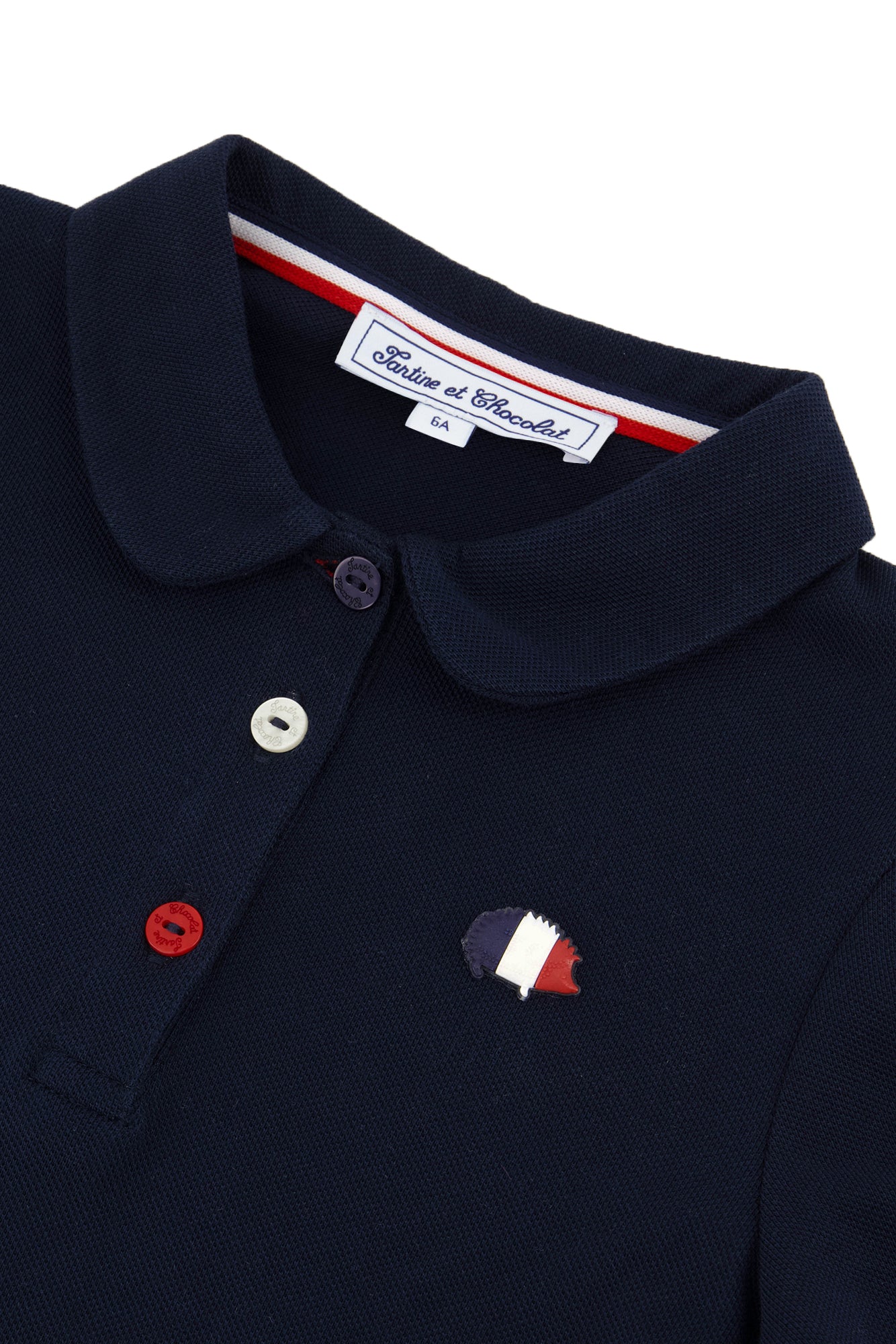Vestito - polo Blu navy Maglia pungente