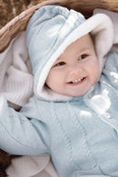 Coat - Sky blue thicket