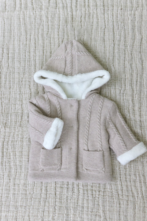 Cappotto - Beige mélange imbottito - Image principale