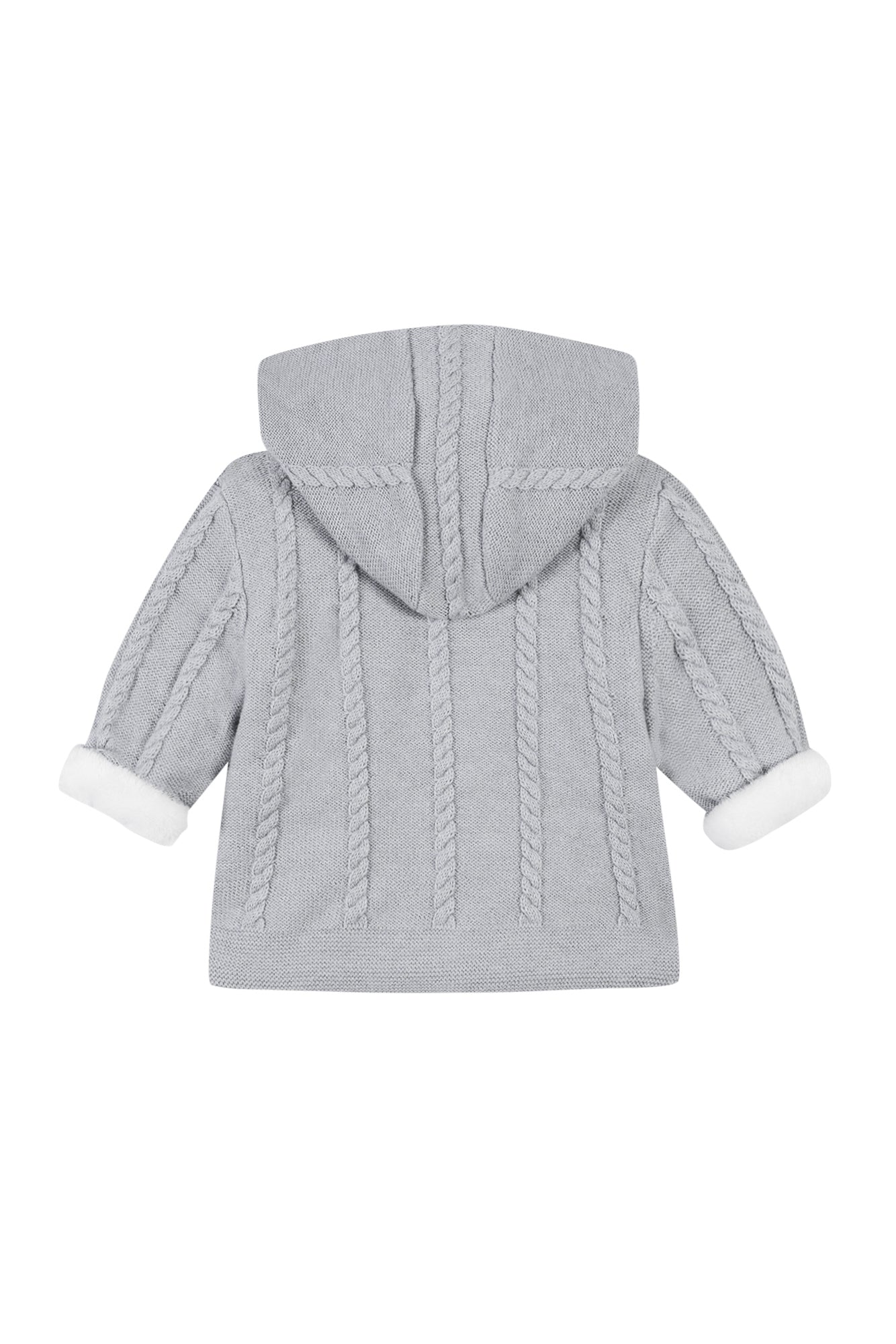 Mantel - Hellgrau Dickicht