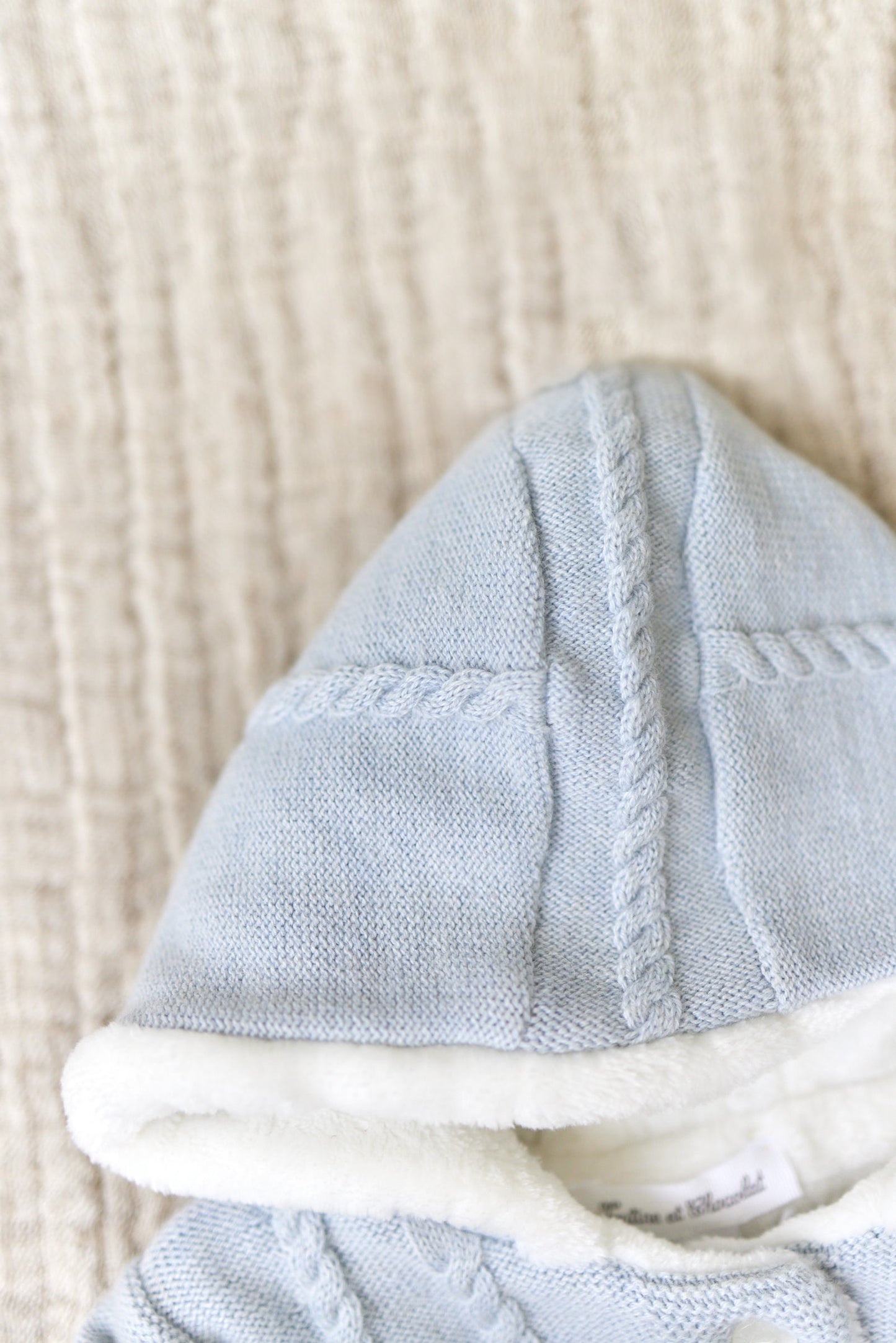 Coat - Sky blue thicket