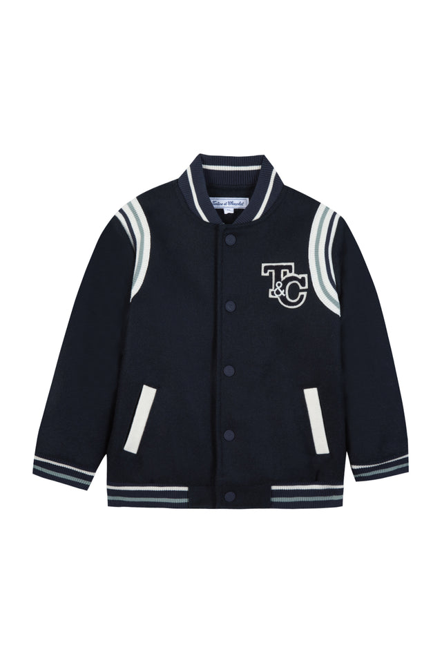 Giacca - Teddy blu navy TC - Image principale