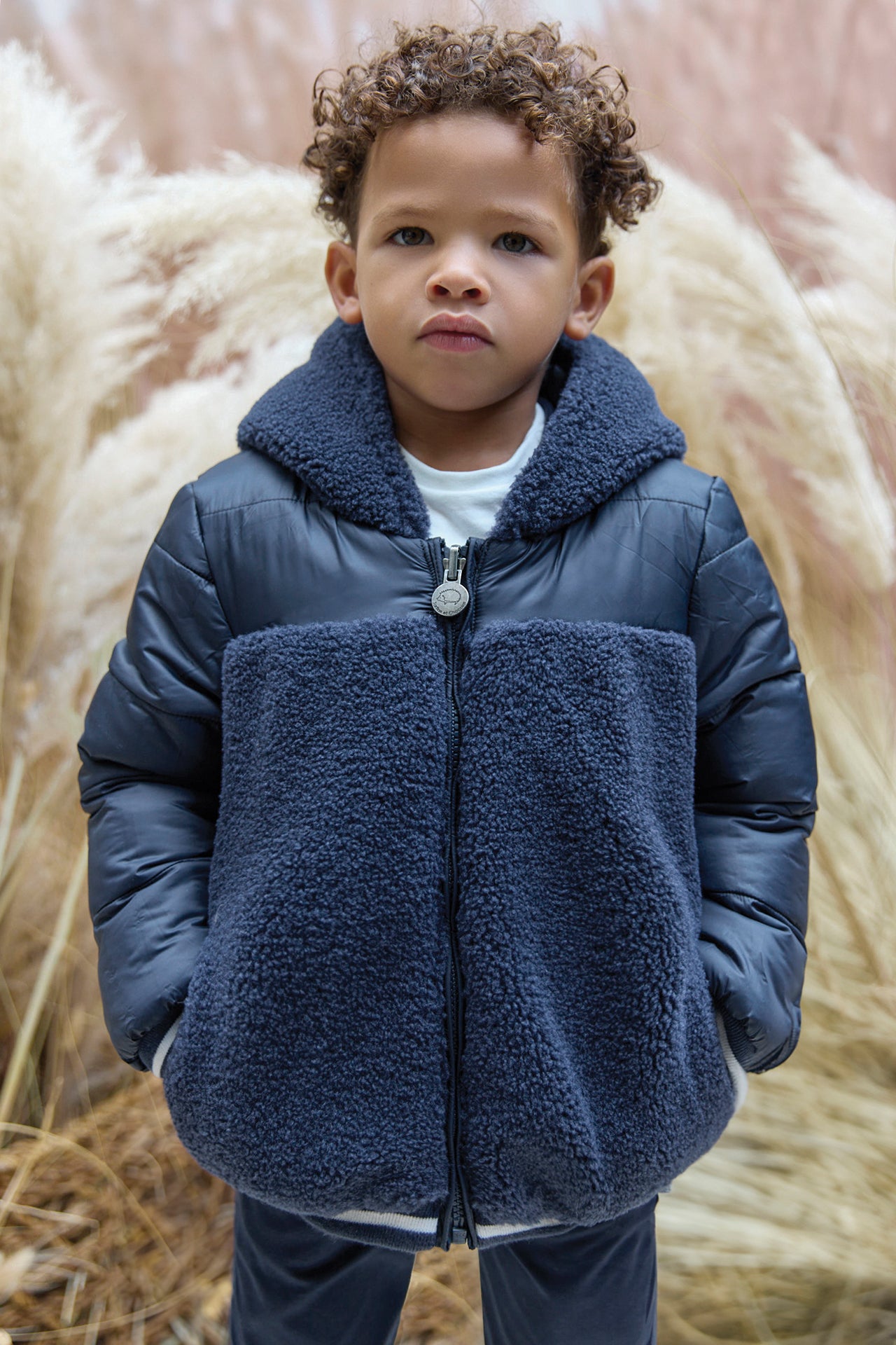 Donsjack - Navy Omkeerbaar