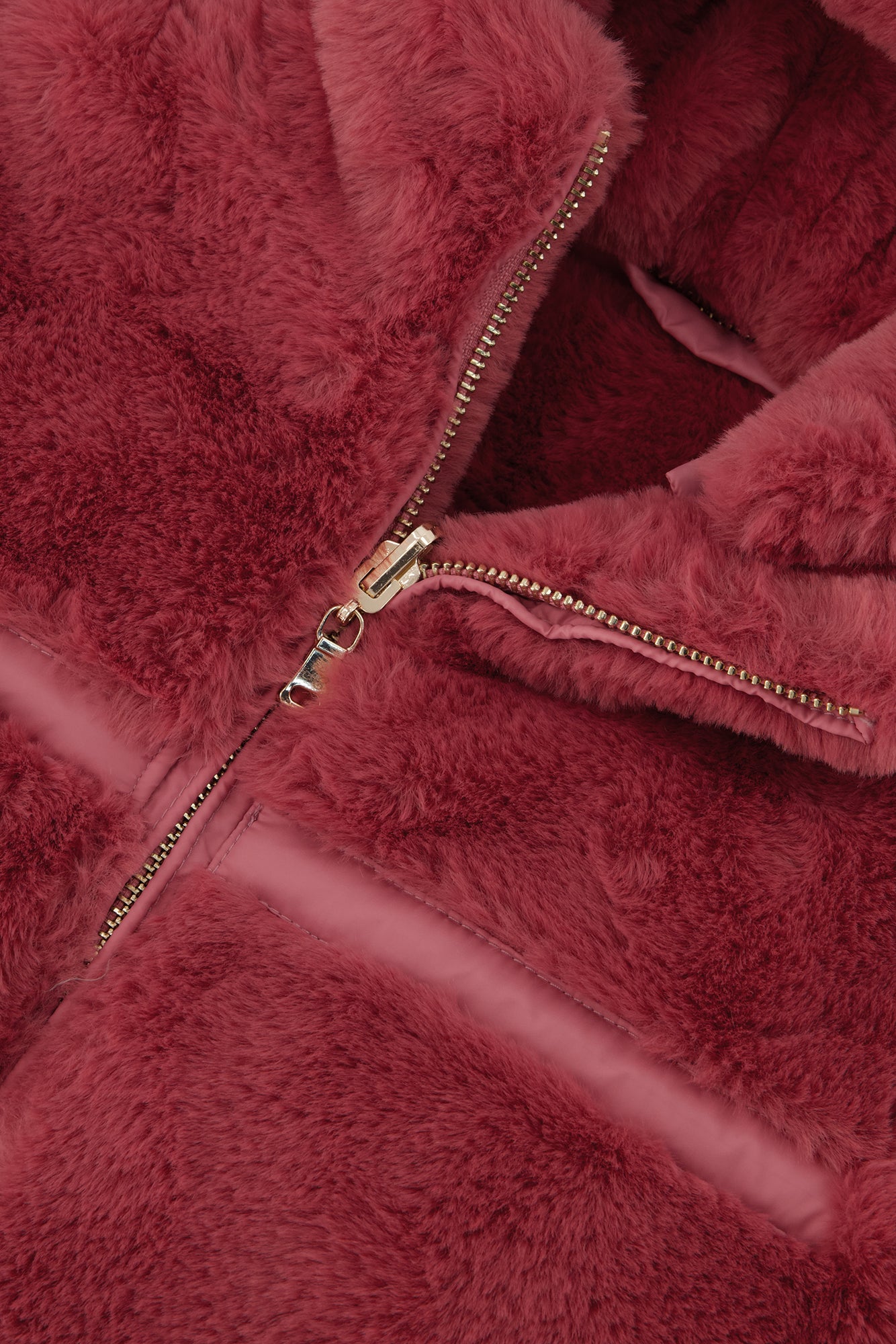 Donsjack - Omkeerbaar framboos