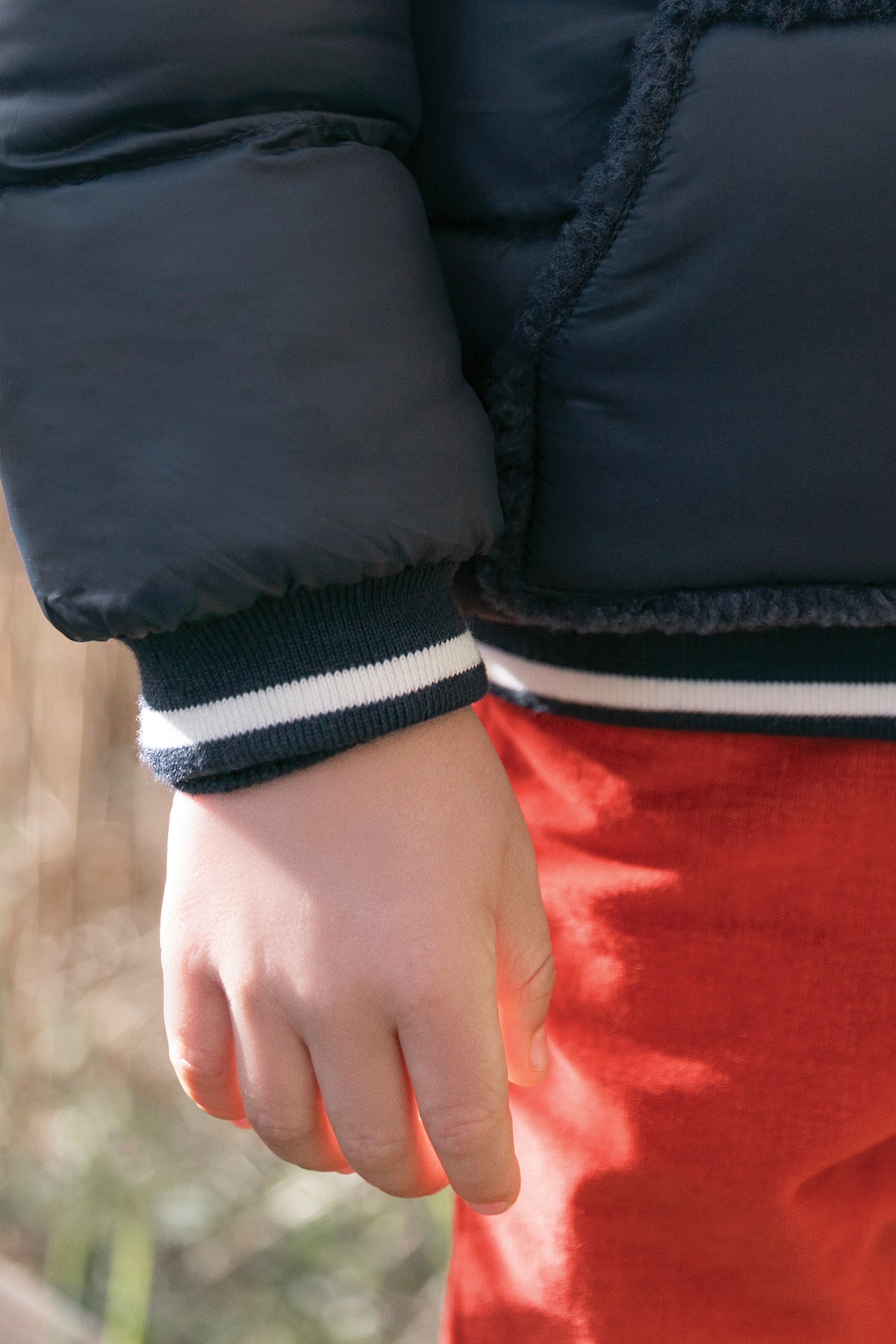 Piumino - Blu navy impermeabile