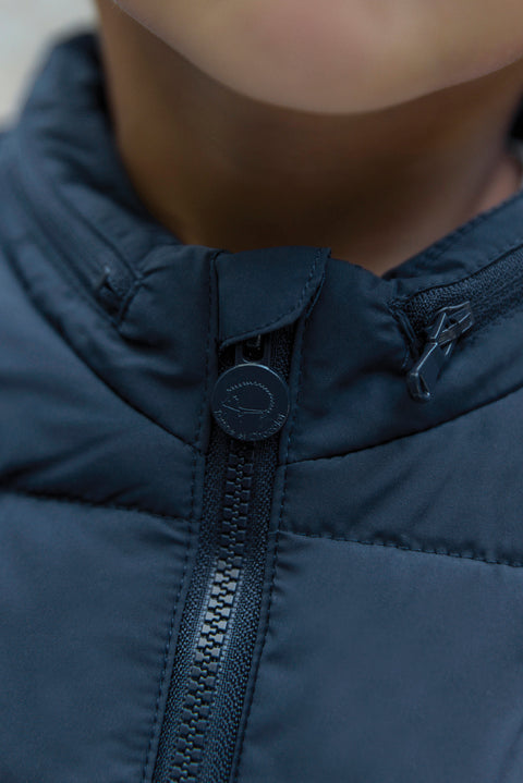 Piumino - Senza maniche Blu navy - Image principale