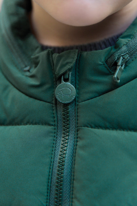 Doudoune - Sans manche verte - Image principale