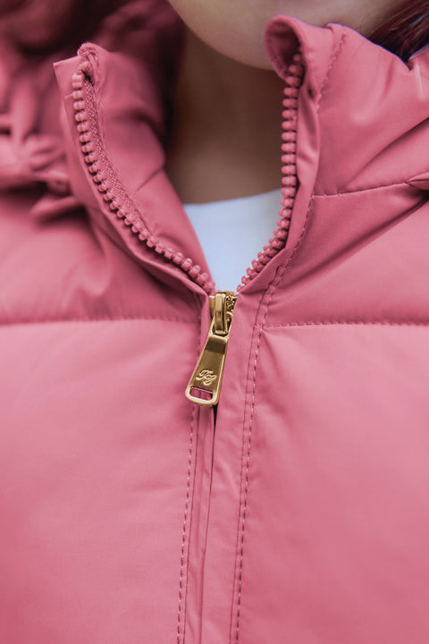 Down jacket - Raspberry hedgehog - Image principale