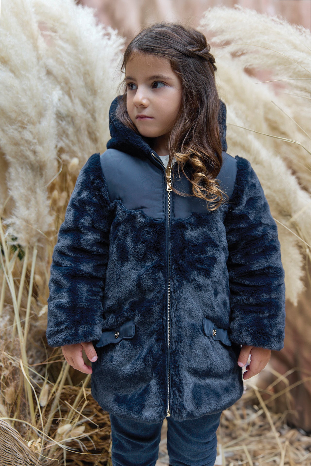 Donsjack - Navy Omkeerbaar