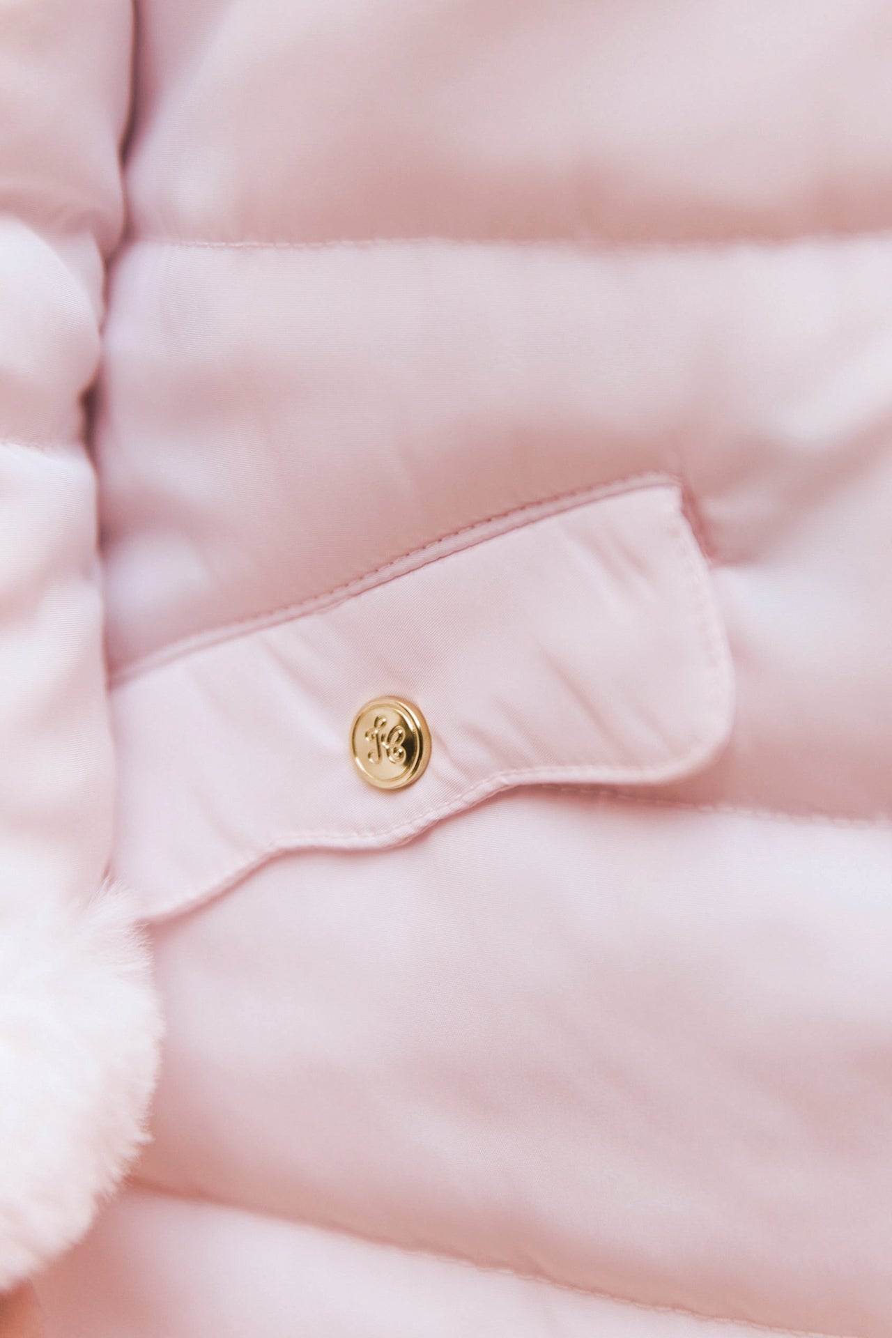 Donsjack - Lichtroze Omkeerbaar