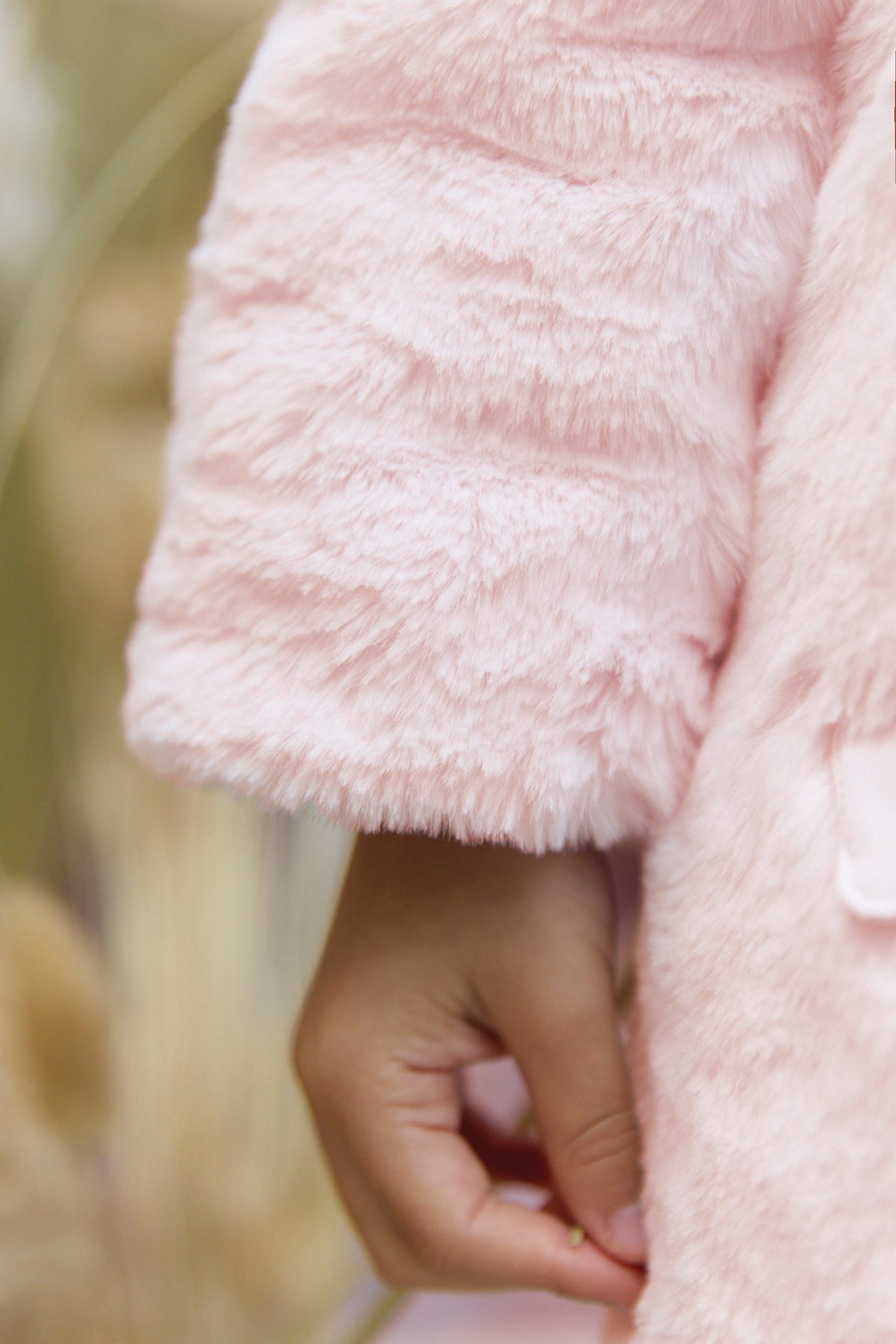 Donsjack - Lichtroze Omkeerbaar