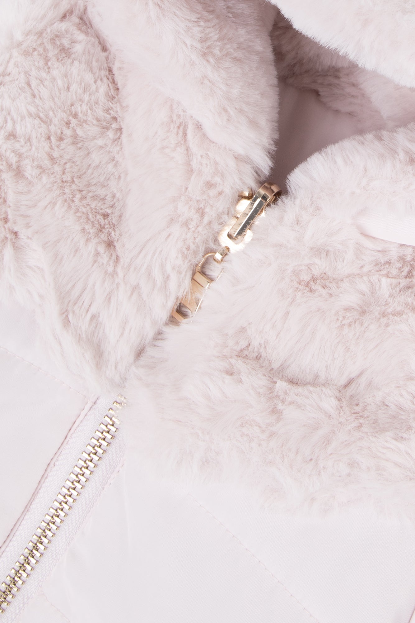 Donsjack - Lichtroze Omkeerbaar