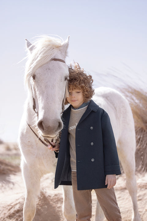 Manteau - Laine marine - Image principale