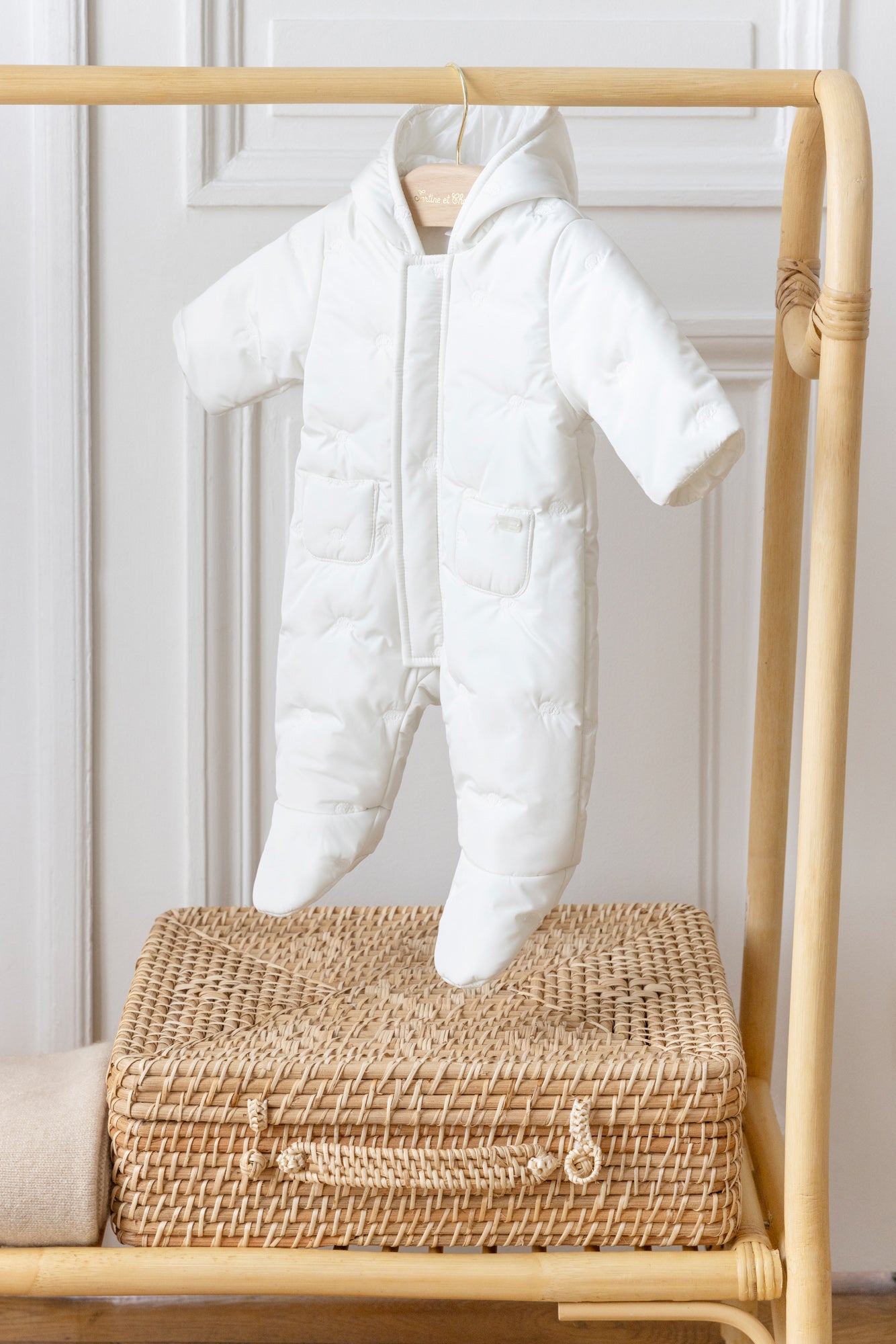 Onesie - Ecru hedgehog