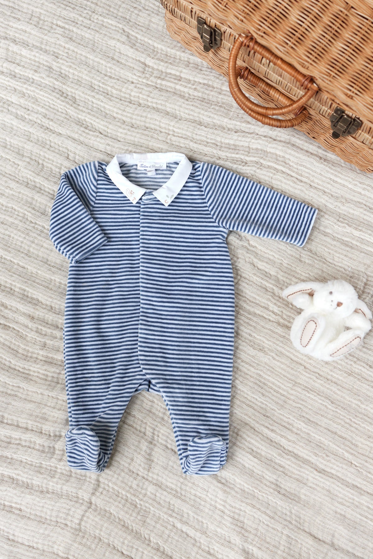 Pajamas - Storm blue striped