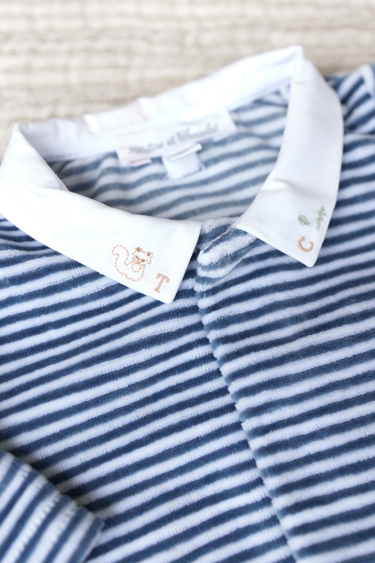 Pajamas - Storm blue striped