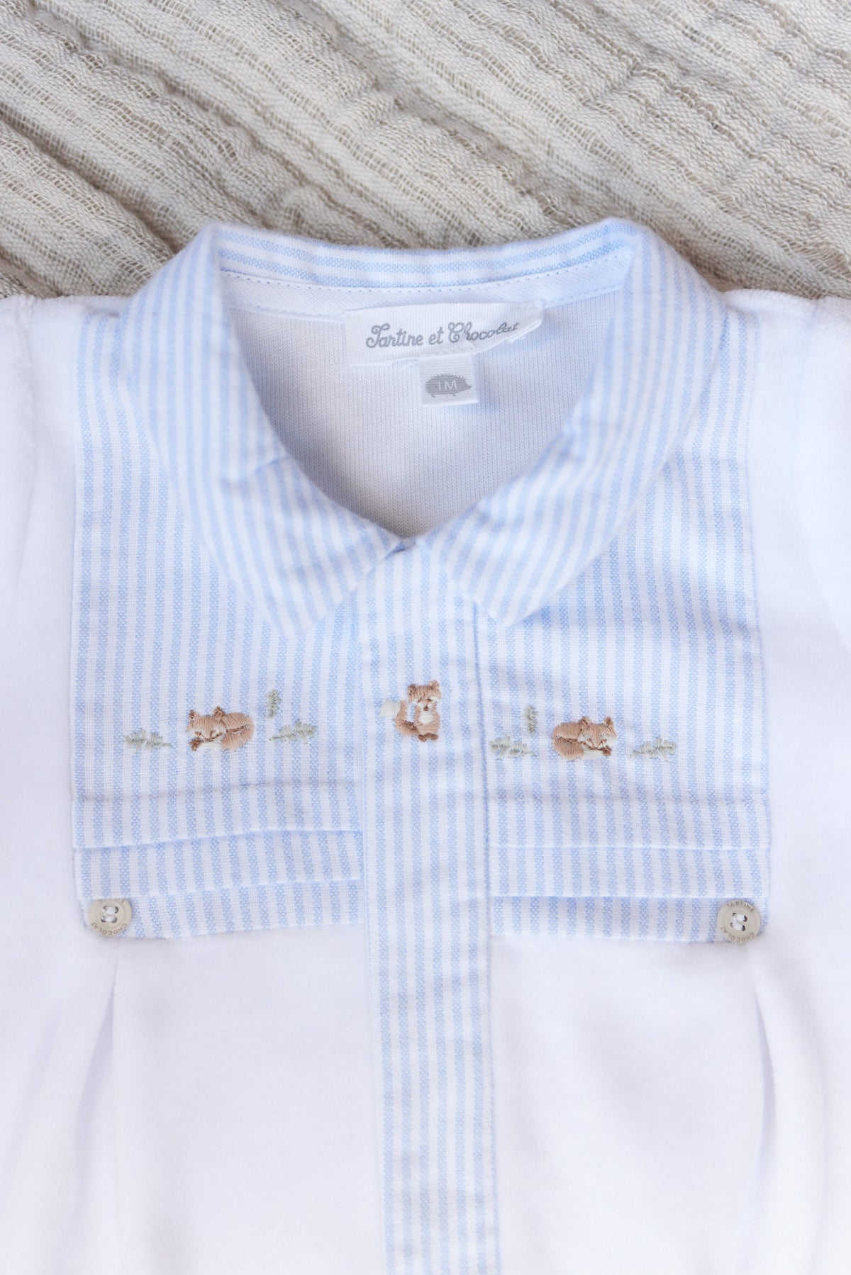 Pajamas - Sky blue velvet