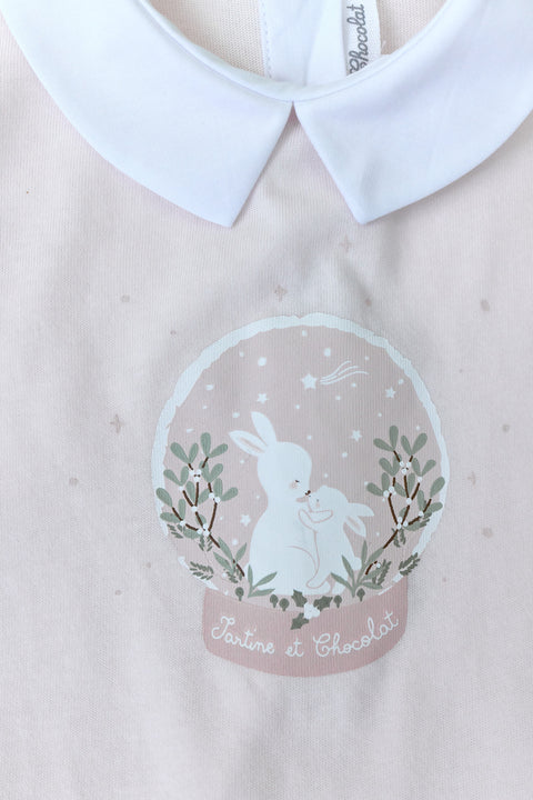 Pijama - Rosa pálido Ilustración bola de nieve - Image principale