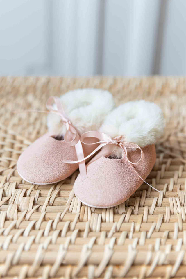 Chaussons - Douceur rose pâle - Image principale